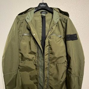 Stone Island Shadow Project vent-panel hooded jacket